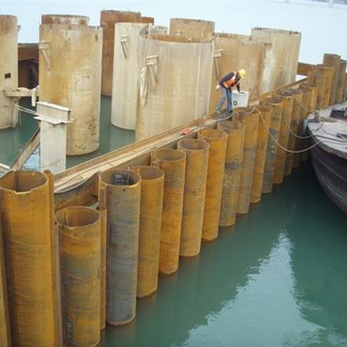 韶关钢护筒现场安装